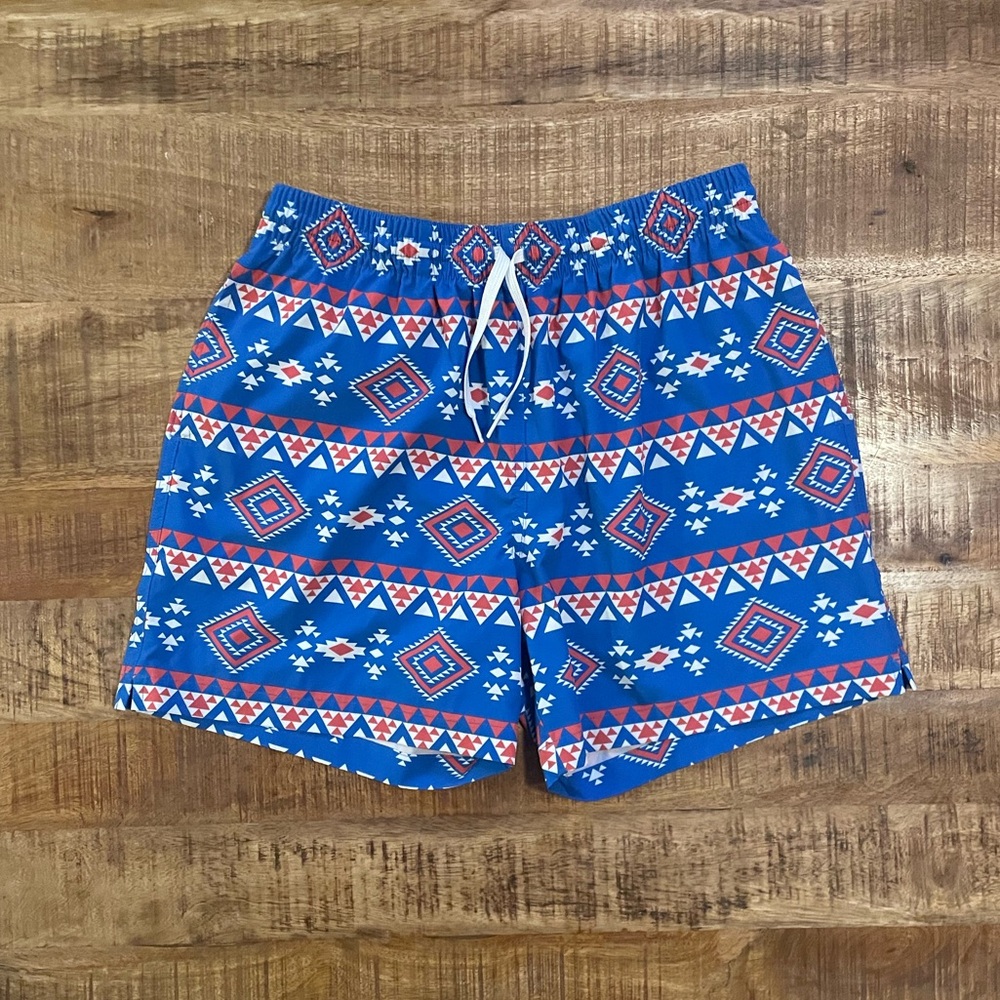 Chubbies Aztec Brief-Lined Swim Trunks